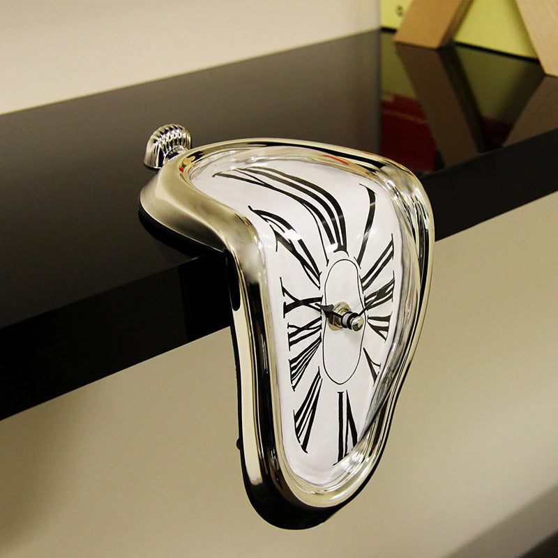 Salvador Dali Surreal Melting Wall Clock