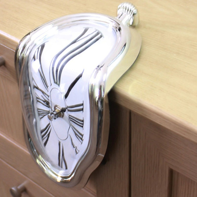 Salvador Dali Surreal Melting Wall Clock