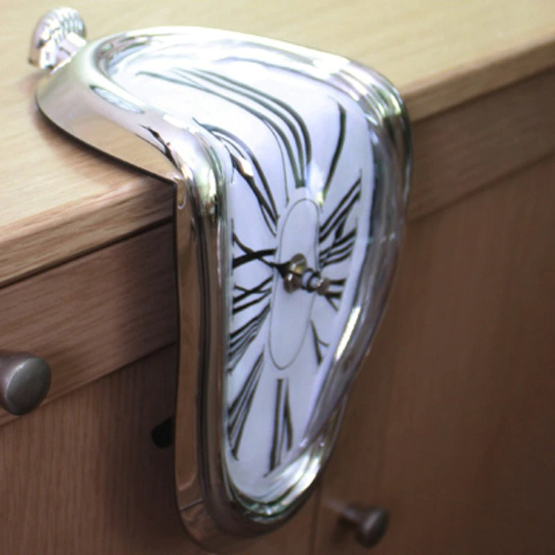 Salvador Dali Surreal Melting Wall Clock