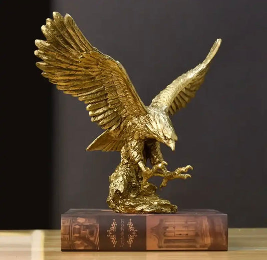 Golden Eagle Sculpture