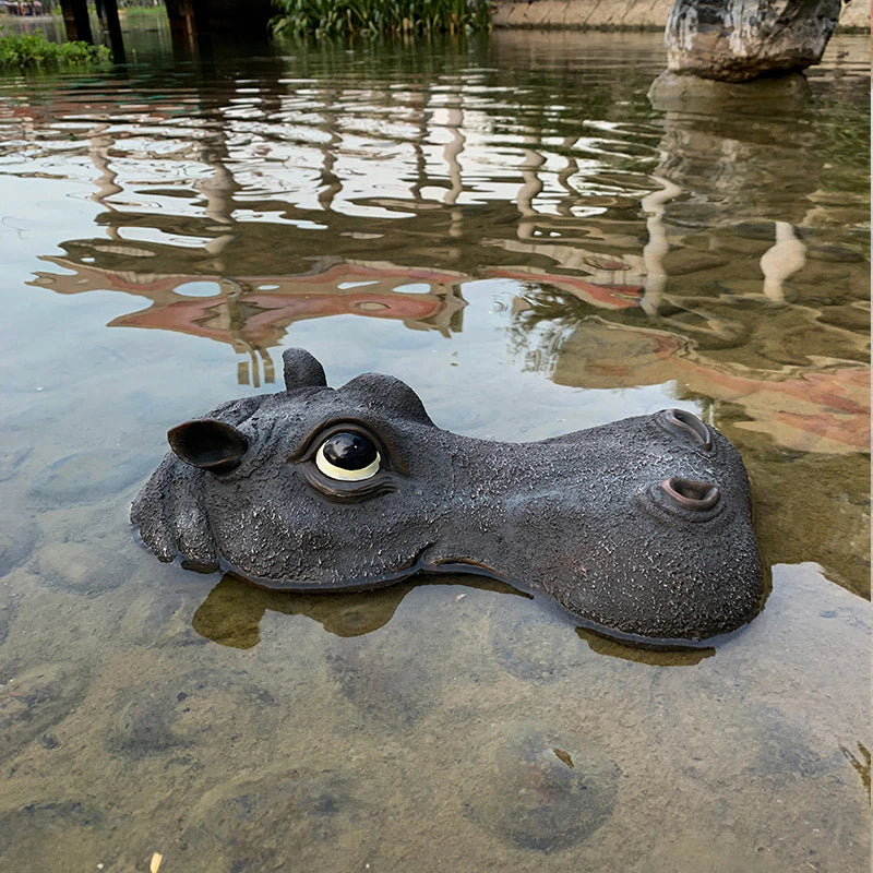 Water Hippo Floating Decoration