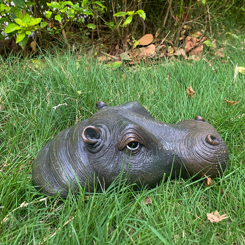 Water Hippo Floating Decoration