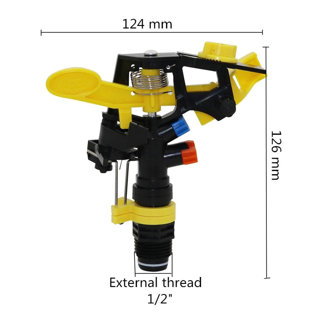 360 Degree Rotating Spiked Lawn Sprinkler