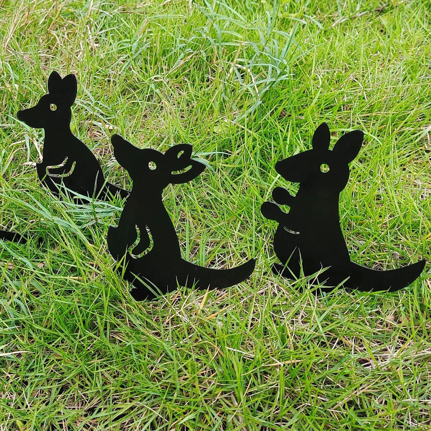 Metal Art - Kangaroo Family