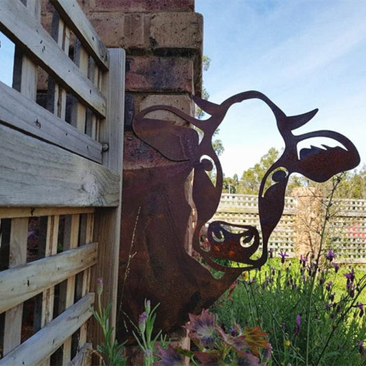 Metal Art - Peeping Animals