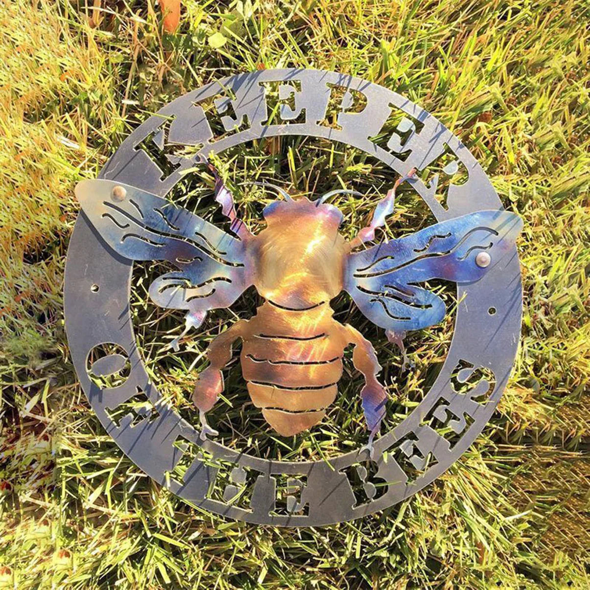 Metal Art - Keeper of the Bees