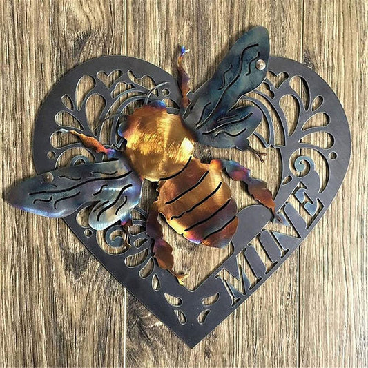 Metal Art - Bee Heart