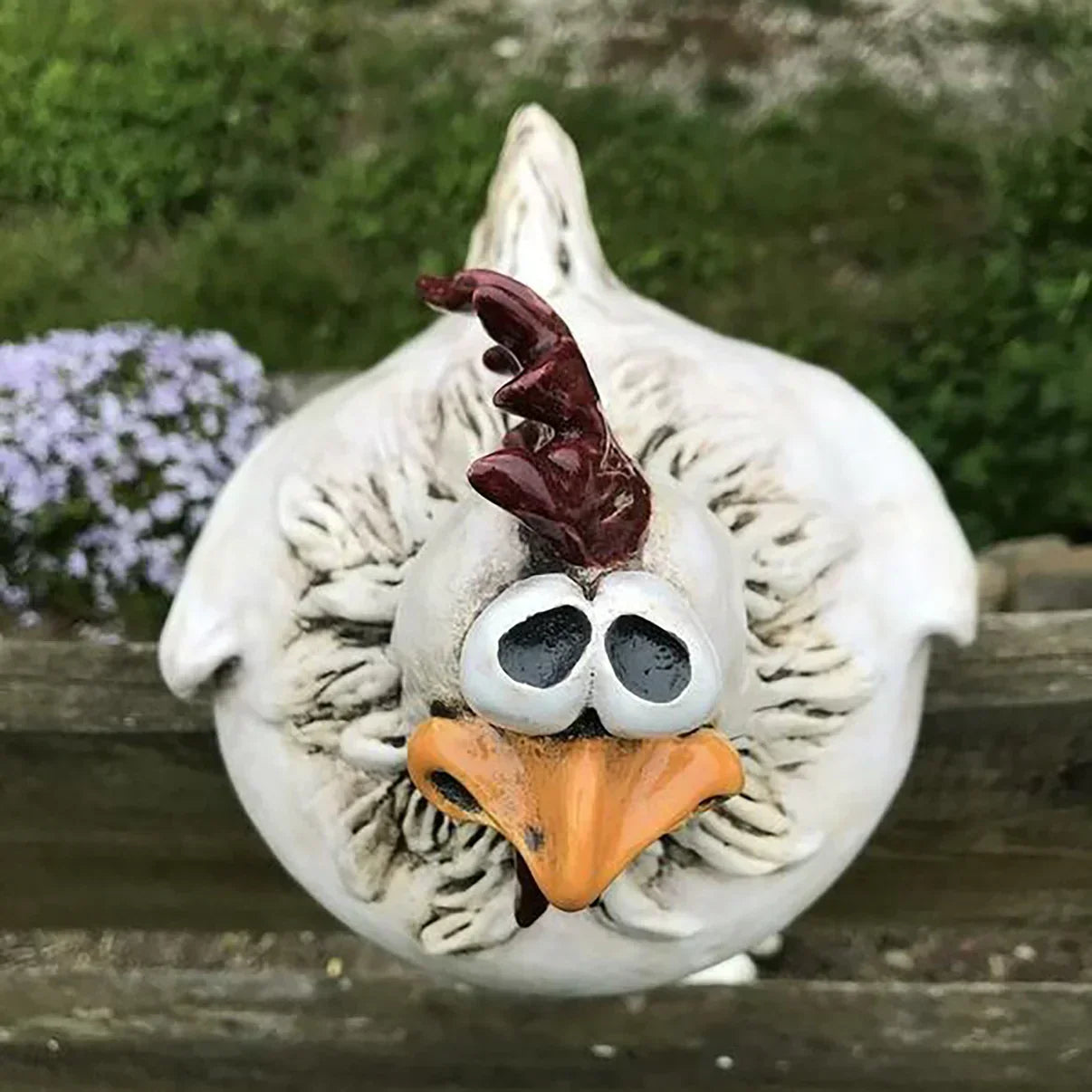 Hanging Chicken Garden Decoration