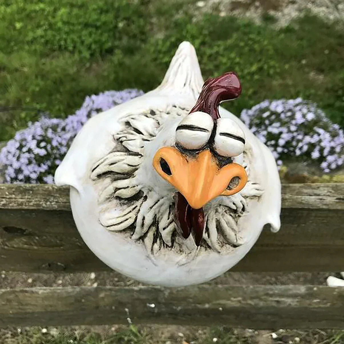 Hanging Chicken Garden Decoration