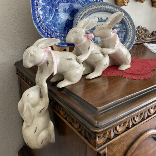 Saved By A Hare Bunny Sculpture